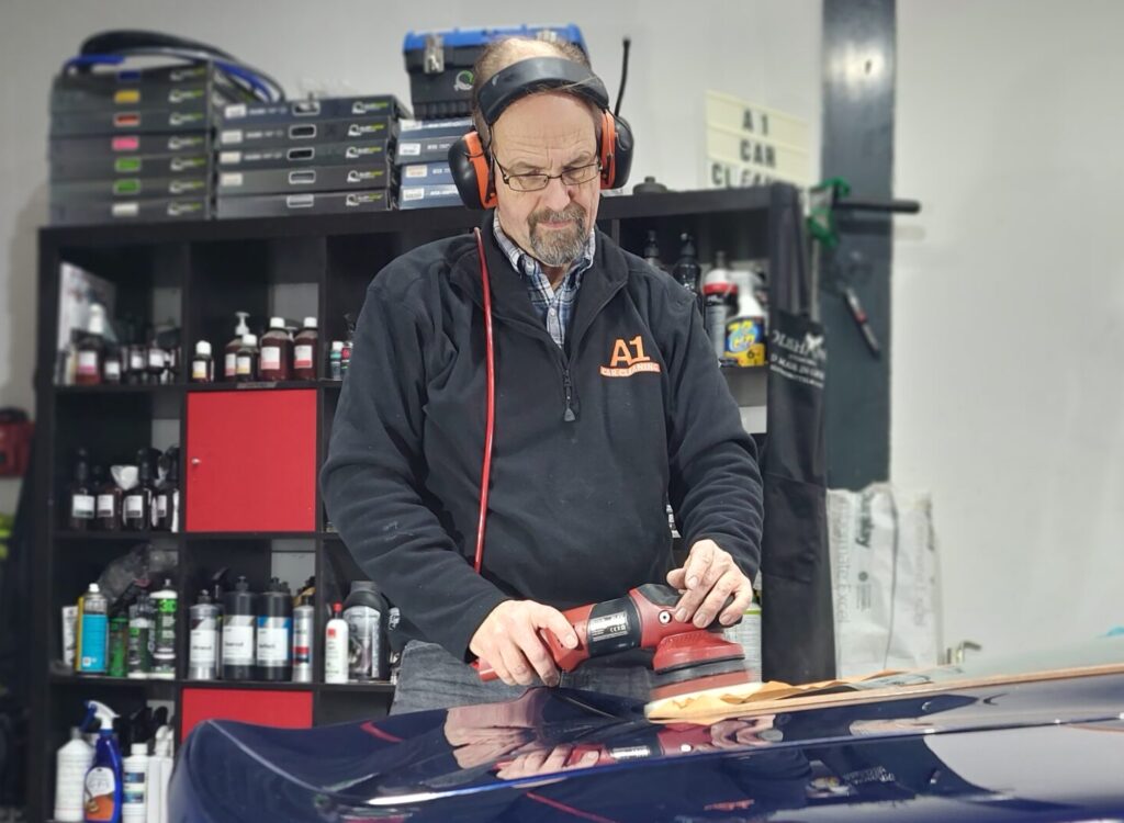 Polijsten autolak met polijstmachine | A1 Car Cleaning