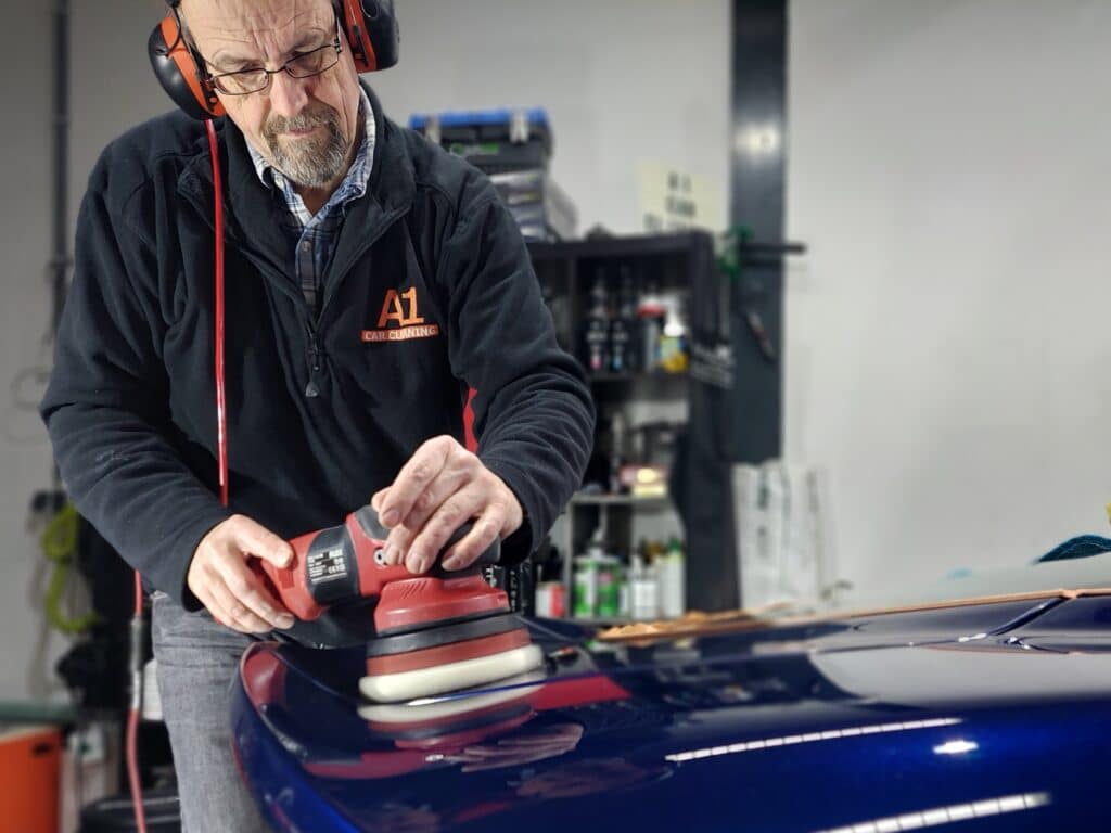 lak polijsten door A1 Car Cleaning Autodetailing