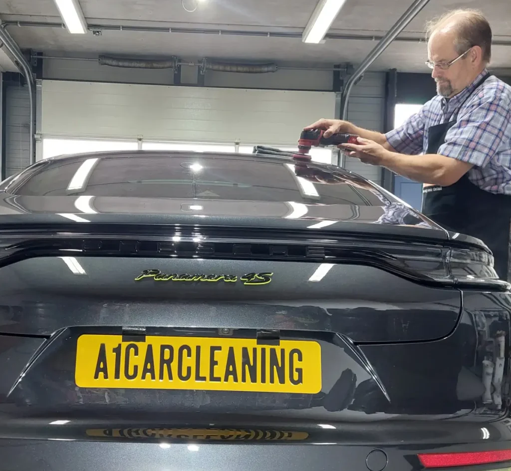 polijsten lak porsche panamera | A1 Car Cleaning