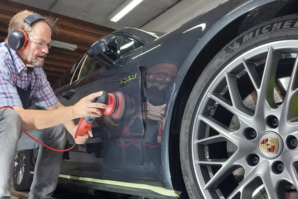 Professionele Autodetailing Amersfoort Polijsten lak, Porsche Panamera | A1 Car Cleaning