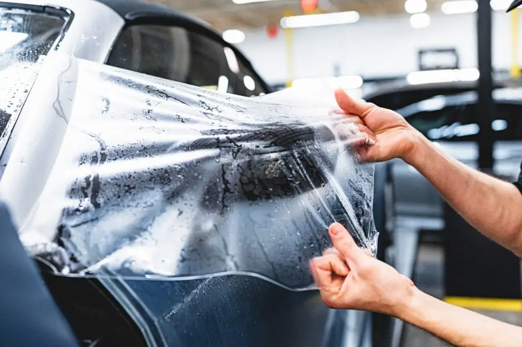 spiegel met ppf folie paint protection film | A1 Car Cleaning