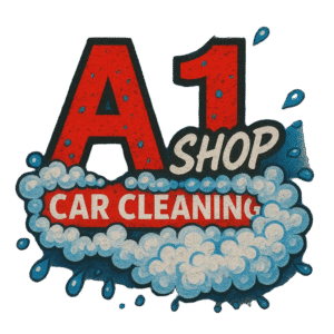 logo A1 Car Cleaning Shop – detailingproducten & velgrandbescherming