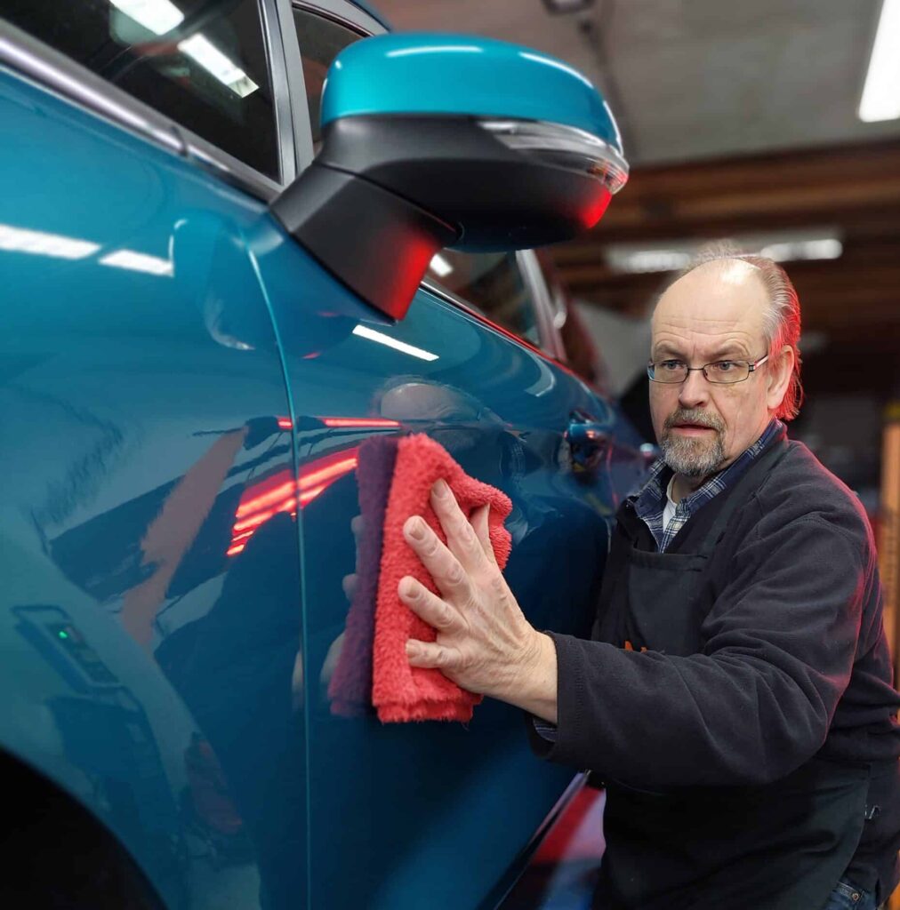 professionele coatingbehandeling door A1 Car Cleaning